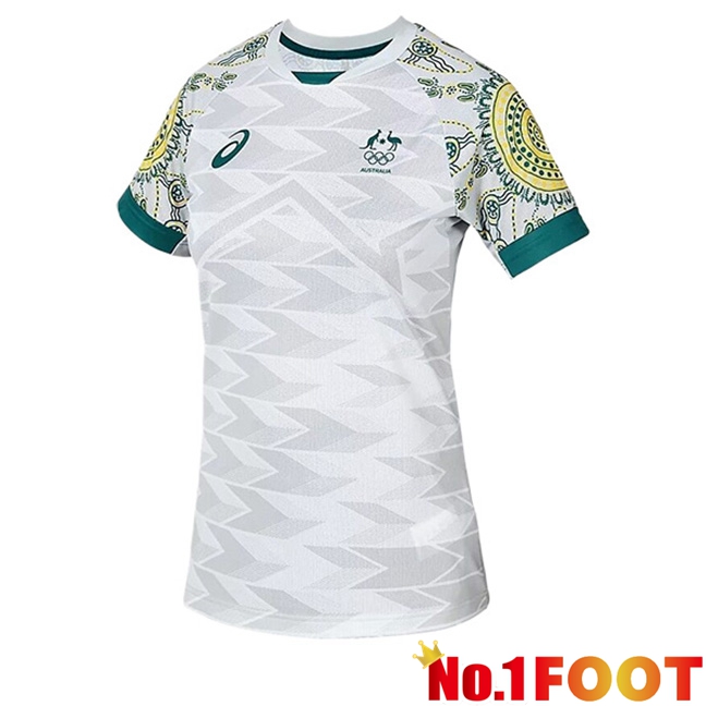 Australia Women Away Soccer Jersey 2024/2025 - Click Image to Close