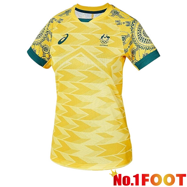 Australia Women Home Soccer Jersey 2024/2025