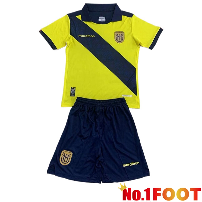 Ecuador Kids Home Soccer Jersey 2024/2025