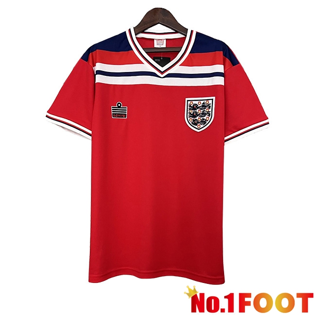 England Retro Away Soccer Jersey 1982