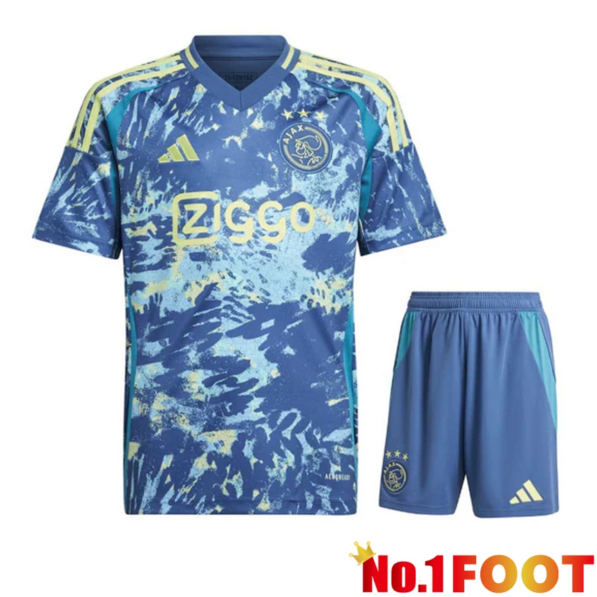 AFC Ajax Home kit Soccer Jersey + Shorts 2024/2025