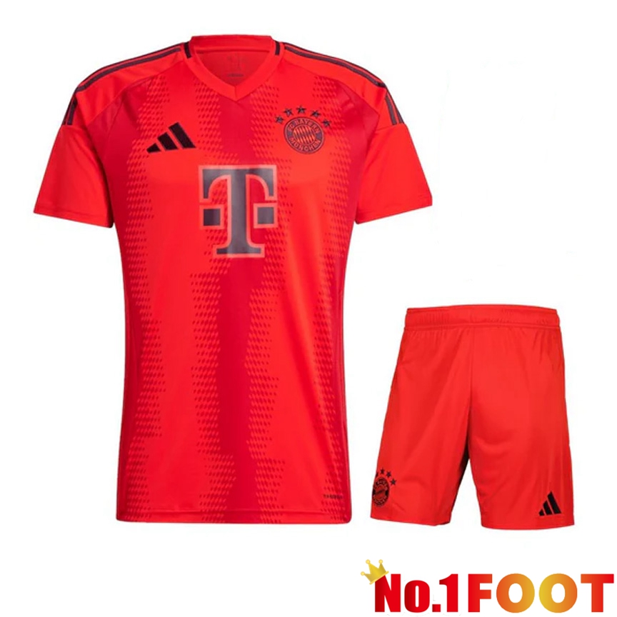 Bayern Munich Home kit Soccer Jersey + Shorts 2024/2025