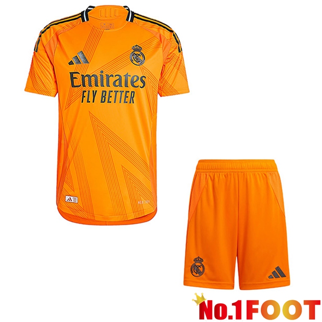 Real Madrid Kids Away Soccer Jersey 2024/2025