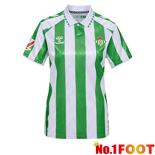 Real Betis Women Home Soccer Jersey 2024/2025 - Click Image to Close