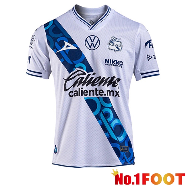 FC Puebla Home Soccer Jersey 2024/2025 - Click Image to Close