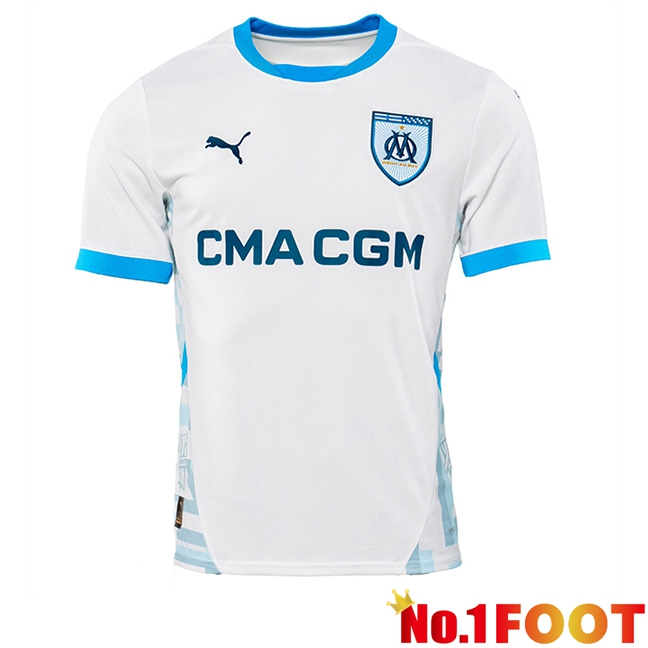 Marseille OM Women Home Soccer Jersey 2024/2025