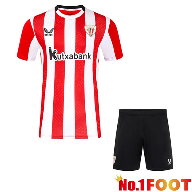 Athletic Bilbao Kids Home Soccer Jersey 2024/2025