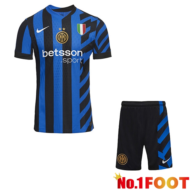 Inter Milan Kids Home Soccer Jersey 2024/2025