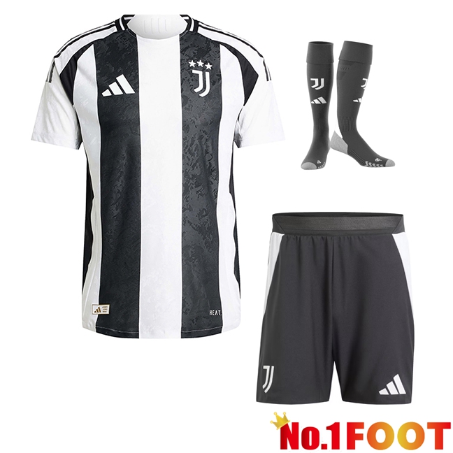 Juventus Home kit Soccer Jersey (Shorts + Socks) 2024/2025