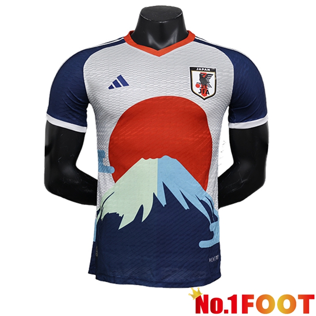 Japan Soccer Jersey Special Edition White/Red/Blue 2024/2025