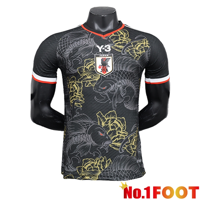 Japan Soccer Jersey Special Edition Black 2024/2025 -05