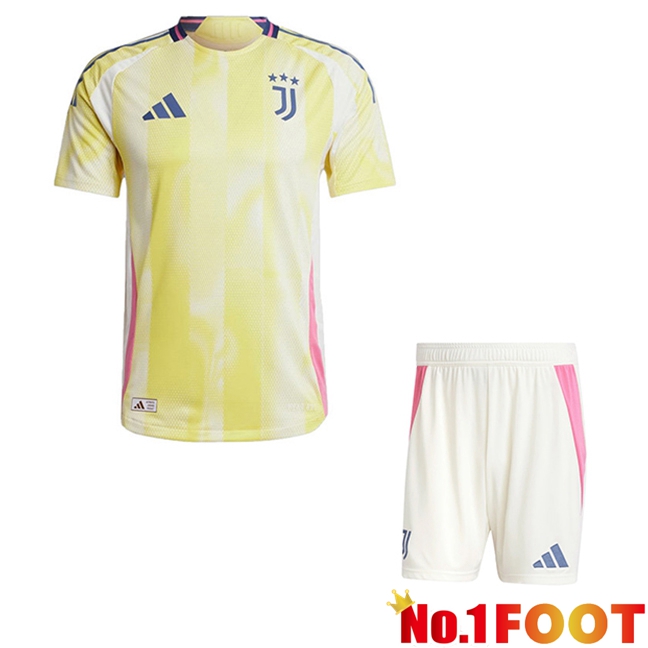 Juventus Kids Away New Soccer Jersey 2024/2025