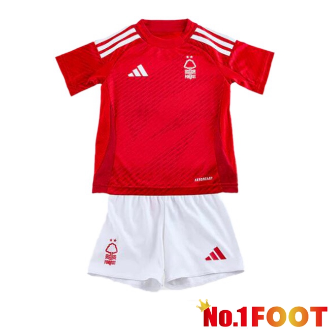 Nottingham Forest Kids Home Soccer Jersey Red 2024/2025