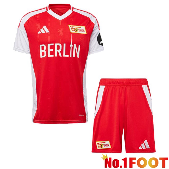 FC Union Berlin Kids Home Soccer Jersey Red 2024/2025