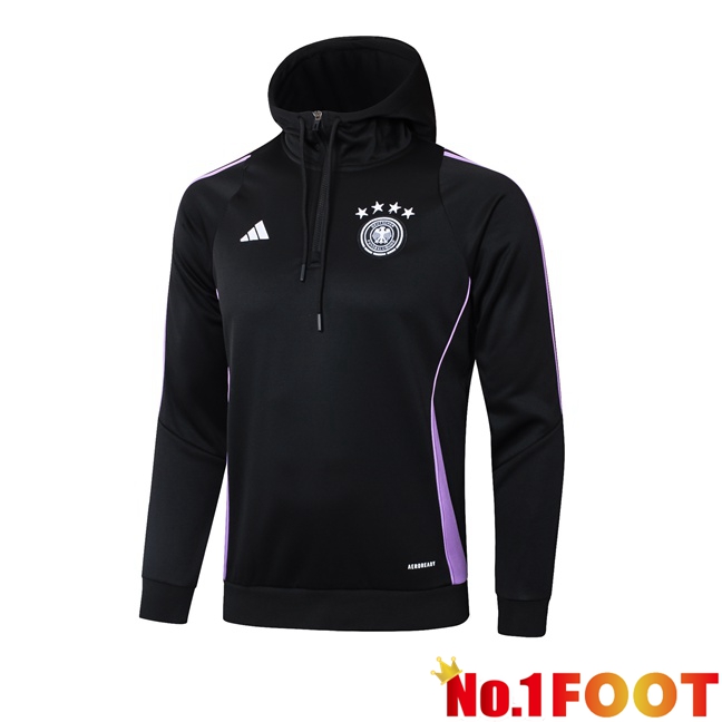 Germany Training Sweatshirt Hoodie Black 2024/2025