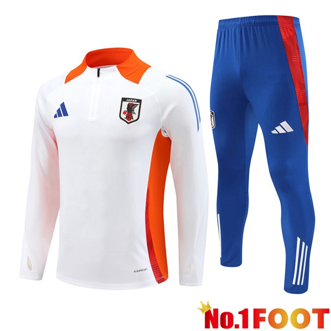 Japan kit Training Tracksuit White 2024/2025