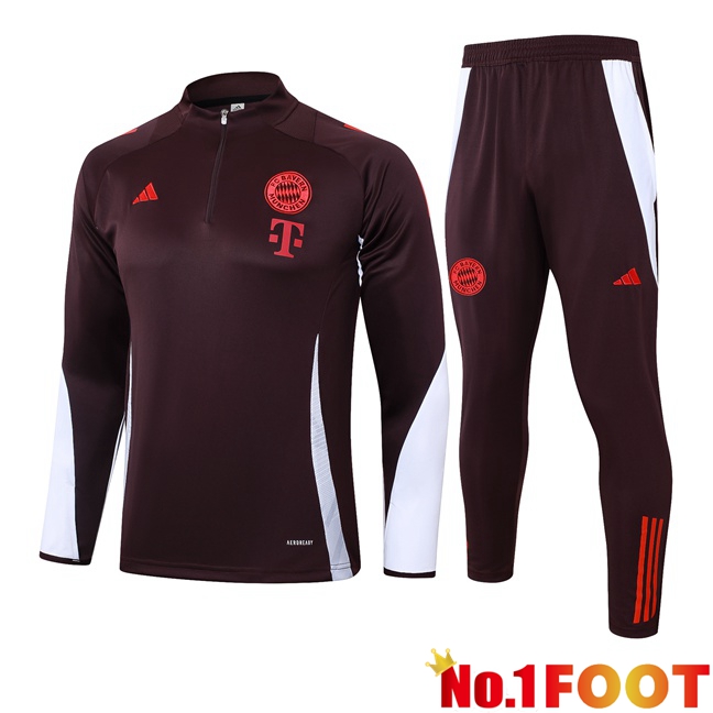 Bayern Munich kit Training Tracksuit Brown 2024/2025