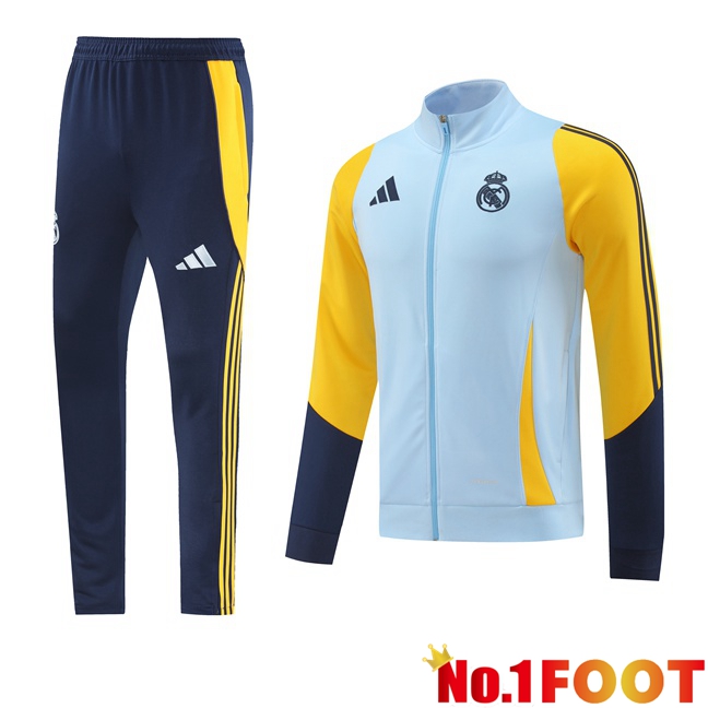 Real Madrid kit Training Jacket Suit Grey 2024/2025