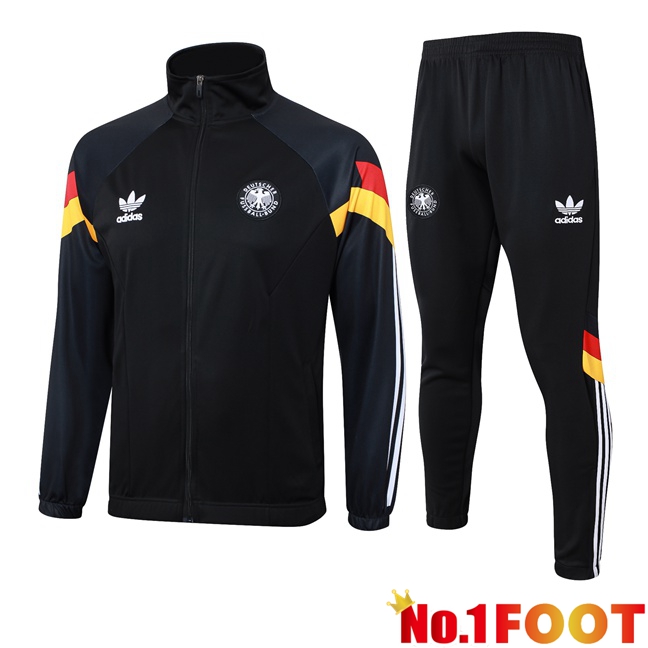 Germany kit Training Jacket Suit Black 2024/2025