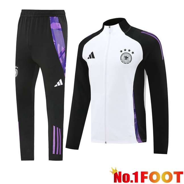 Germany kit Training Jacket Suit White 2024/2025