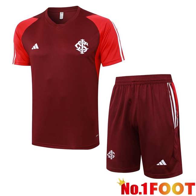 Flamengo kit Training T Shirt + Shorts Red 2024/2025