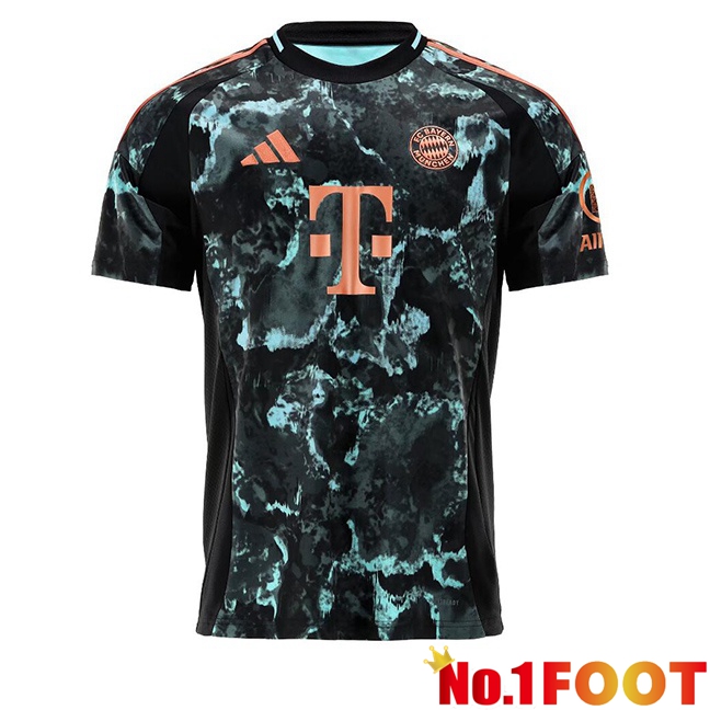 Bayern Munich Away Soccer Jersey Black 2024/2025