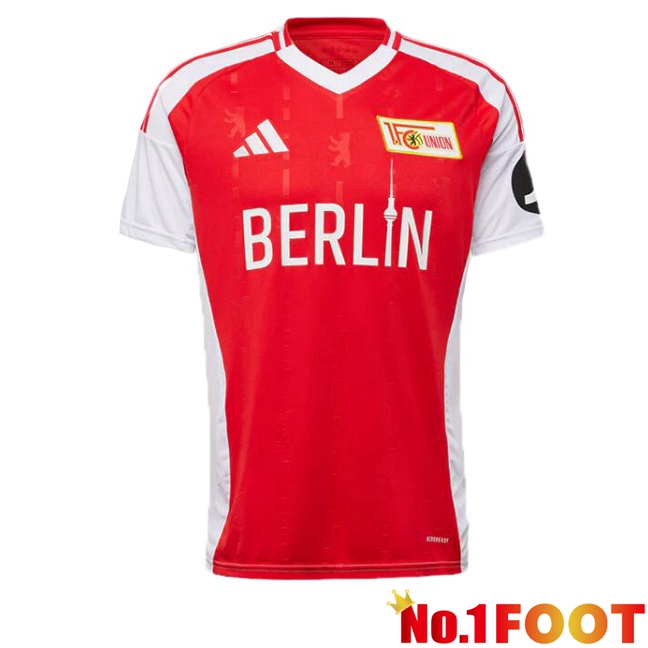 FC Union Berlin Home Soccer Jersey Red 2024/2025