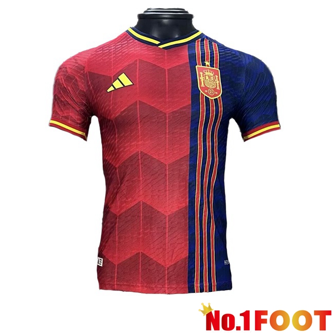 Spain Soccer Jersey Special Edition Red 2024/2025