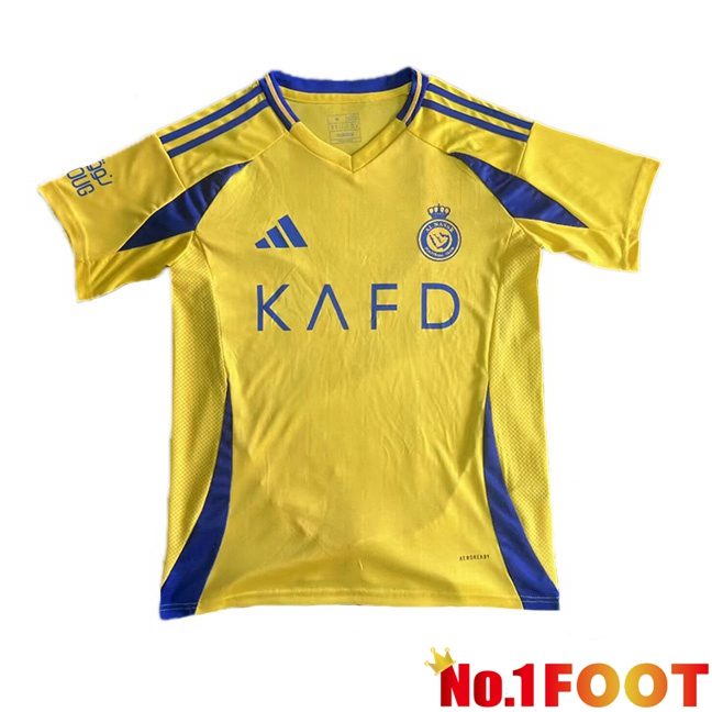 Al-Nassr FC Home Soccer Jersey Yellow 2024/2025