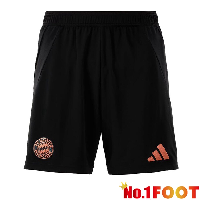 Bayern Munich Away Soccer Shorts Black 2024/2025