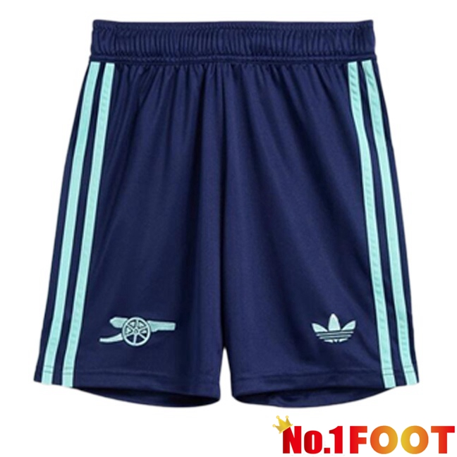 Arsenal Third Soccer Shorts Blue Royal 2024/2025