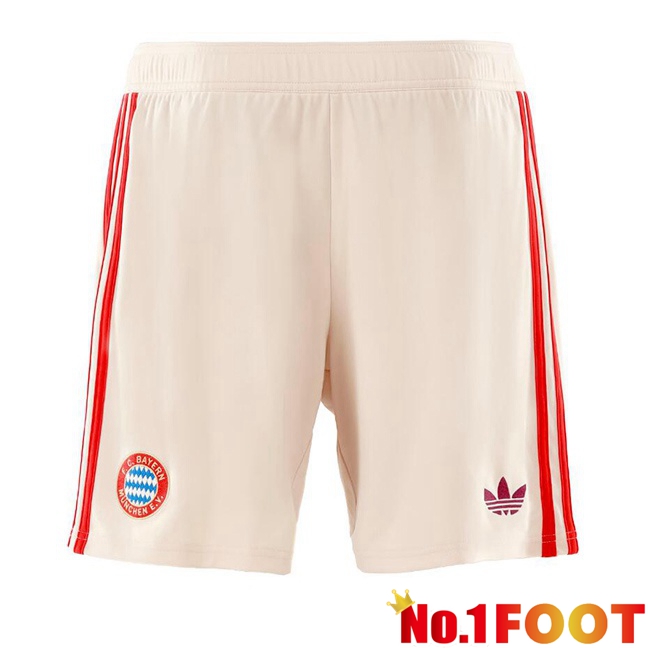 Bayern Munich Third Soccer Shorts Yellow 2024/2025