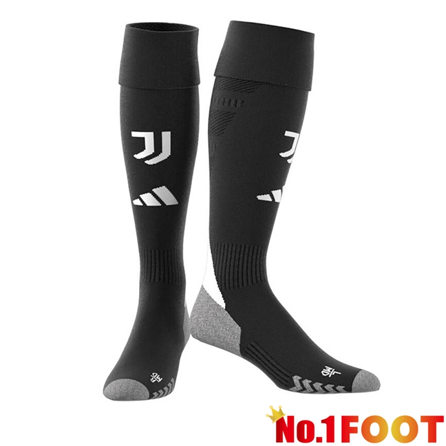 Juventus Home Soccer Socks Black 2024/2025