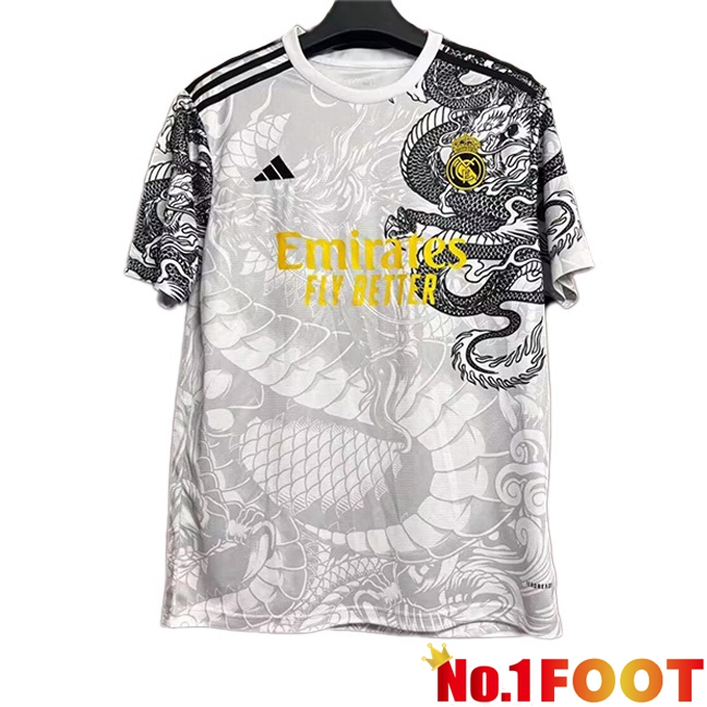 Real Madrid Soccer Jersey Special Edition White 2024/2025