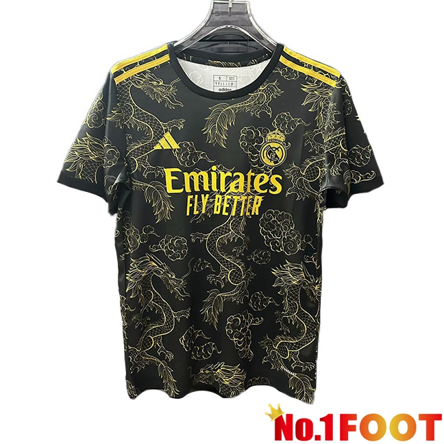 Real Madrid Soccer Jersey Special Edition Black 2024/2025