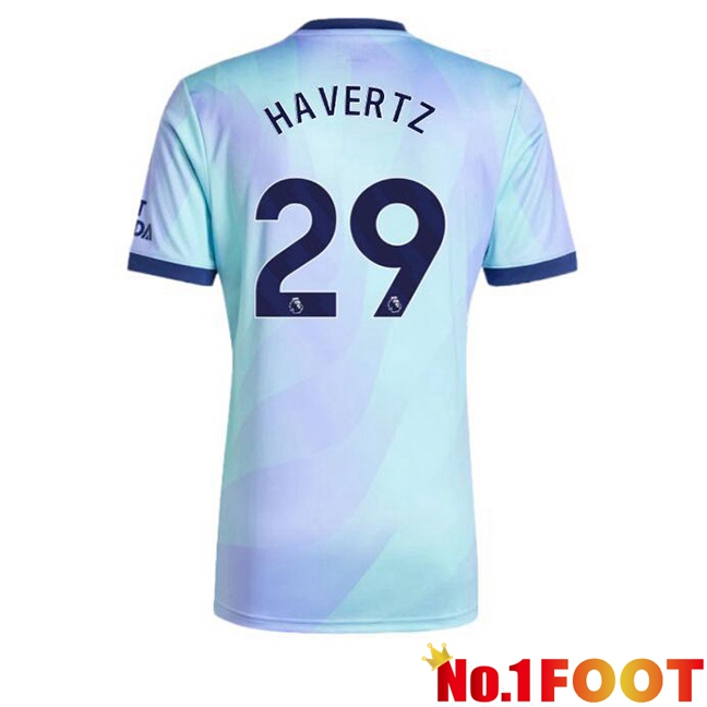 Arsenal (HAVERTZ 29) Third Soccer Jersey Blue 2024/2025