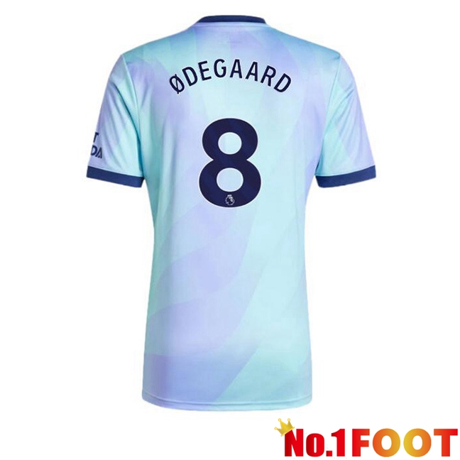 Arsenal (ØDEGAARD 8) Third Soccer Jersey Blue 2024/2025