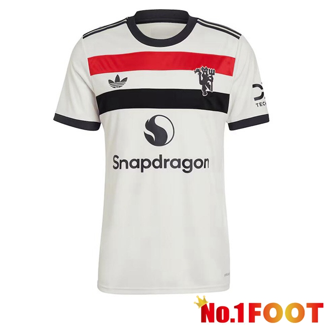 Manchester United Third Soccer Jersey White 2024/2025