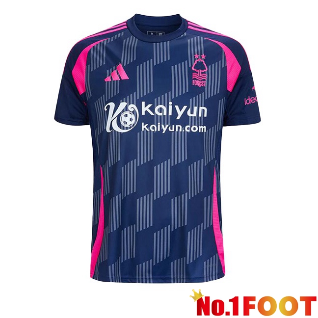 Nottingham Forest Away Soccer Jersey Blue Royal 2024/2025