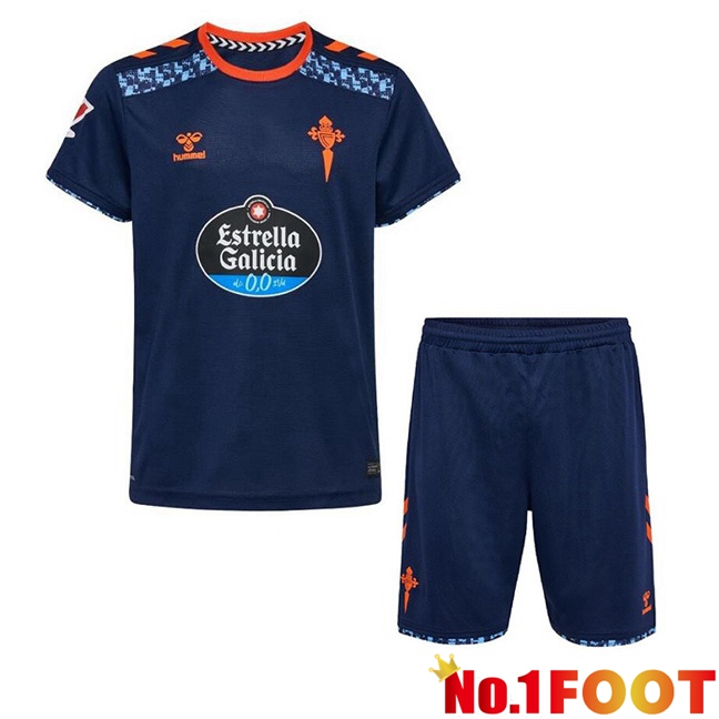 Celta Vigo Kids Away Soccer Jersey Blue 2024/2025 - Click Image to Close