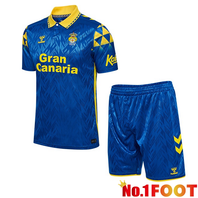 UD Las Palmas Kids Away Soccer Jersey Blue 2024/2025