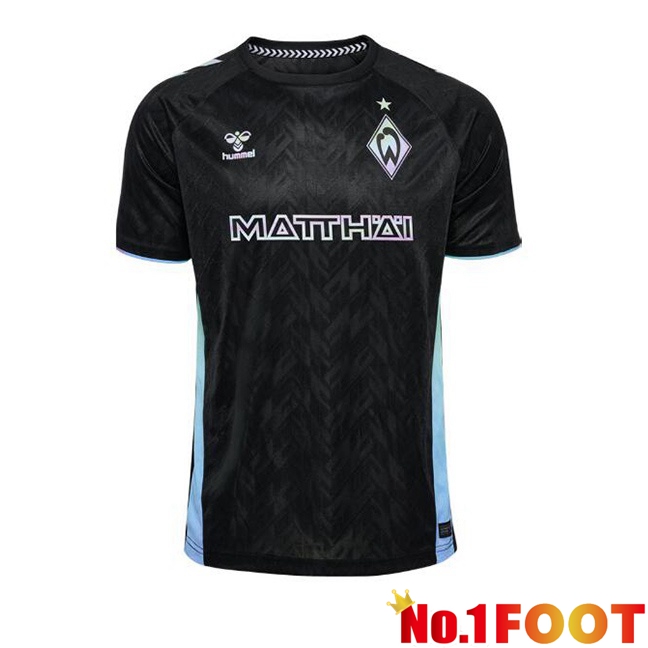 SV Werder Bremen Third Soccer Jersey Black 2024/2025