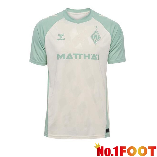 SV Werder Bremen Away Soccer Jersey White 2024/2025