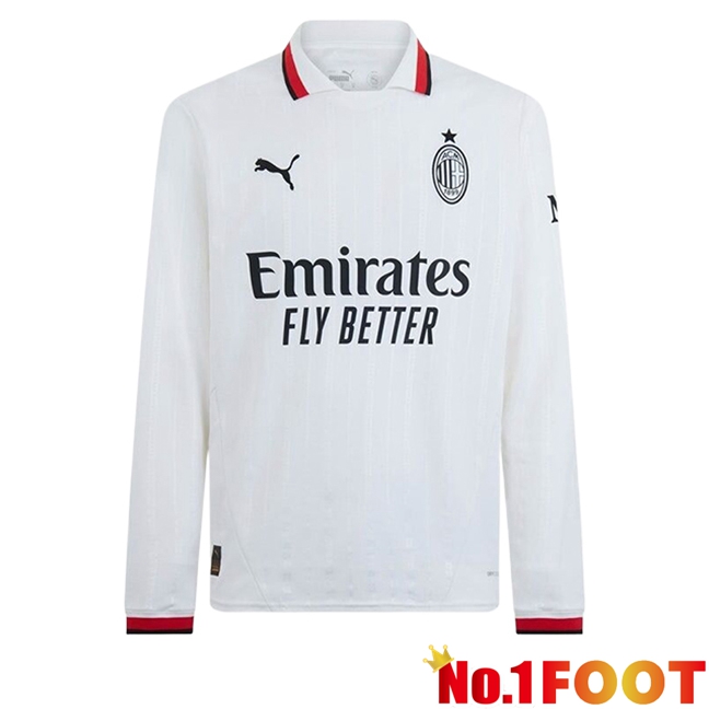 AC Milan Away New Soccer Jersey Long sleeve 2024/2025