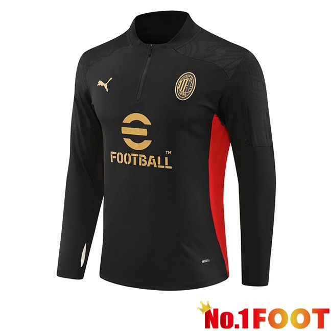 AC Milan Training Sweatshirt Black 2024/2025