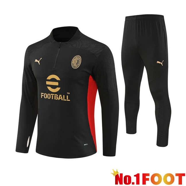 AC Milan kit Training Tracksuit Black 2024/2025