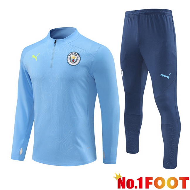 Manchester City kit Training Tracksuit Blue 2024/2025