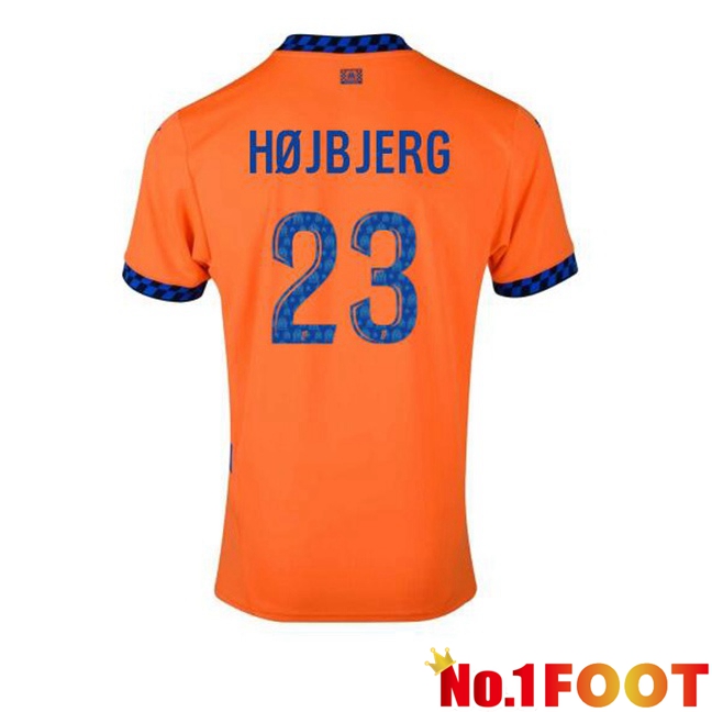 Marseille OM (HØJBJERG 23) Third Soccer Jersey Orange 2024/2025