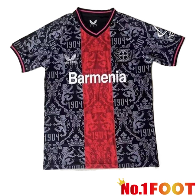 Bayer 04 Leverkusen Soccer Jersey Special Edition Black 2024/2025