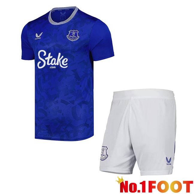 Everton Kids Home Soccer Jersey Blue 2024/2025